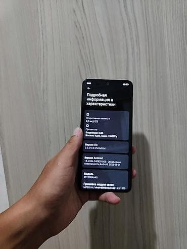 скупка бытовых: Redmi, Redmi Note 13, Б/у, 256 ГБ, цвет - Черный, 1 SIM, 2 SIM — 3