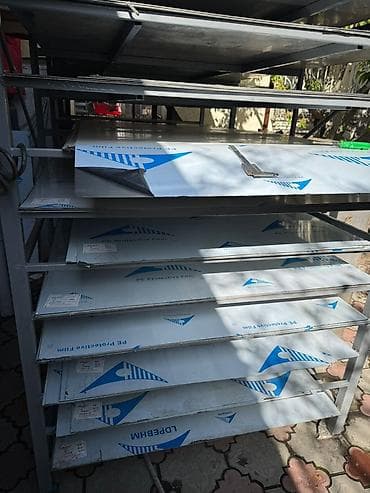 столы из нержавеющей стали: Нержавейка лист t-0.5 марка201- 304 пищевой сталь, пищевой лист — 3