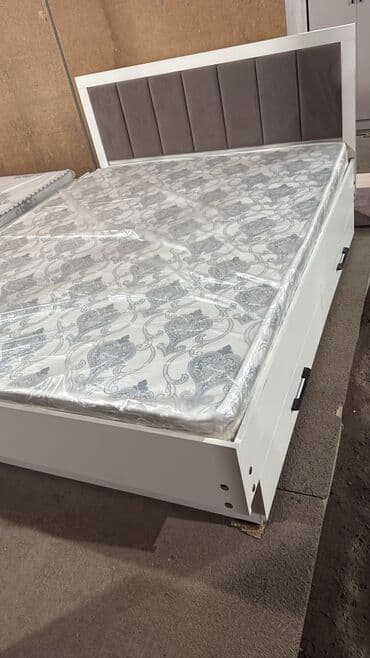мебель кредит: Двуспальная кровать, С ящиком для хранения, длина - 200 см — 10