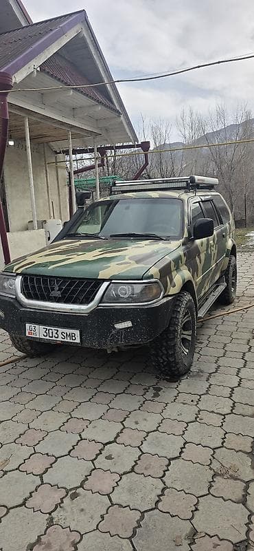 водный банан: Mitsubishi Pajero Sport: 2000 г., 3 л, Автомат, Газ, Внедорожник — 1
