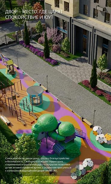 rent flat: 2 комнаты, 62 м², Элитка, 14 этаж, Готовая ПСО (под самоотделку) — 5