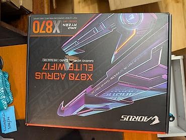 Настольные ПК и комплектующие: Материнская плата для ПК, Новый, Gigabyte, AM5, ATX — 2