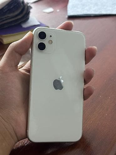 iphone xa: IPhone 11, Б/у, 128 ГБ, Белый, 74 % — 2