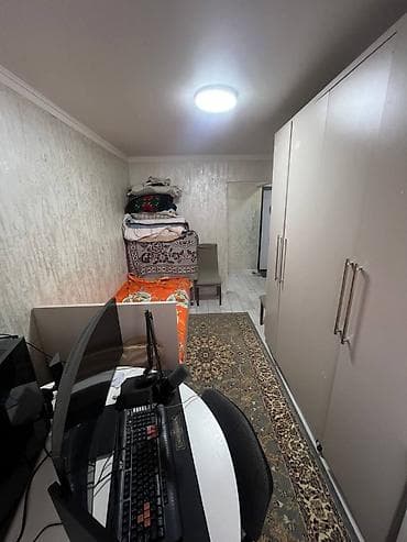 flat osh: 2 комнаты, 44 м², 104 серия, 4 этаж, Евроремонт — 3