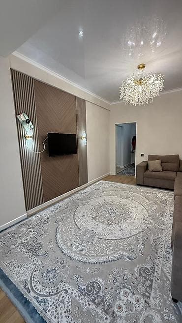 long term apartment: 2 комнаты, С мебелью полностью — 1