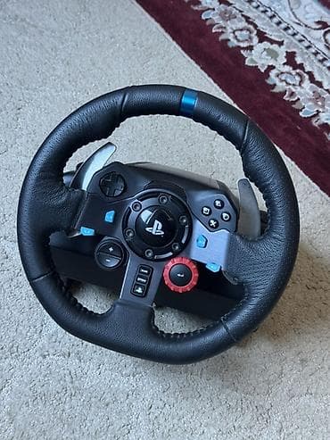 vr oculus: Игровой руль с педалями Logitech G29 Driving Force для PlayStation/PC — 1