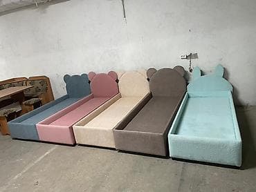 детский манеш: Детская односпальная кровать, Для девочки, С бортиком — 4