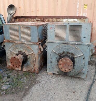 Компрессорлор: Электродвиготель 500кВ/1000об.мин
Асинхронный — 1