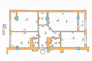 давос: 3 комнаты, 100 м², Элитка, 5 этаж, Евроремонт — 2