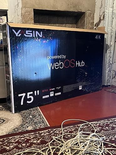 macbook 11: Смарт-телевизор YASIN 75" 4K (webOS Hub) - Диагональ: 75 дюймов - — 3