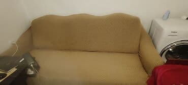 удобный диван: Прямой диван, Б/у, Трехместный — 3