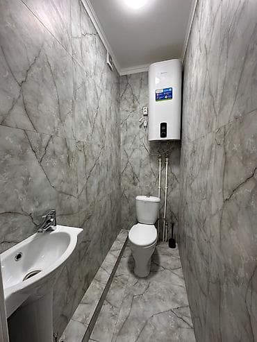 квартира военный городок токмок: 2 комнаты, 70 м², 108 серия, 5 этаж, Евроремонт — 2