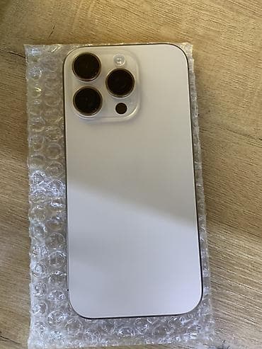 15 pro: IPhone 16 Pro, Б/у, 256 ГБ, Белый, 89 % — 1