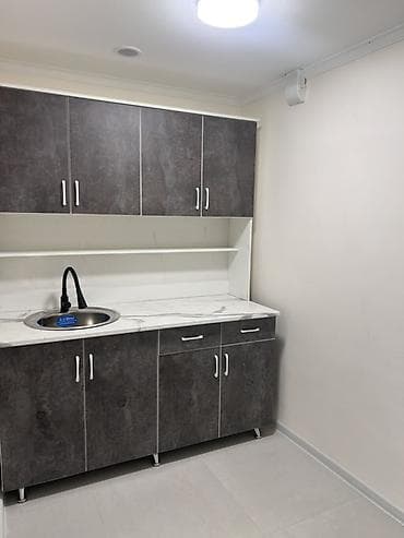 квартира сутки ош 3х комнатах: 38 м², 2 комнаты, Бронированные двери, Евроремонт, Парковка — 3