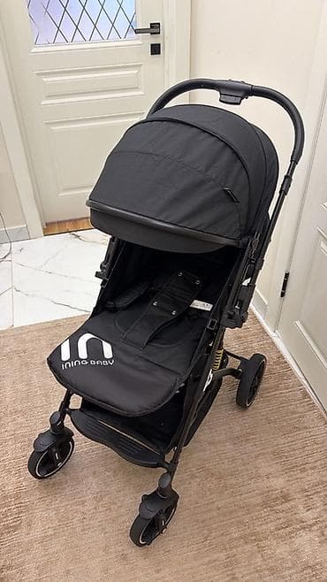 коляски ining baby: Коляска, цвет - Черный, Новый, Самовывоз — 3