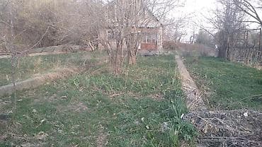 сажа: Садовый участок с домом и хозпостройками. - Участок: ровный — 4