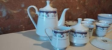 Фарфоровый чайный сервиз «H» (Made in China) Из девяностых! - — 6
