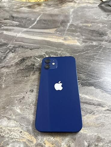 купить плеер apple: IPhone 12, Б/у, 128 ГБ, Синий, Кабель, 78 % — 1