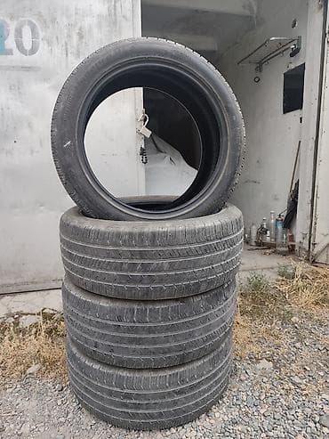 19: Шины 245 / 45 / R 19, Лето, Б/у, Комплект, Легковые, Корея, Hankook — 1