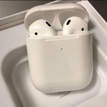 Вкладыши, Apple, Новый, Беспроводные (Bluetooth), Классические