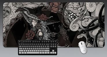 hyperx pulsefire haste: Игровой коврик для стола (extended, под клавиатуру и мышь) с — 3