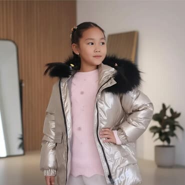 кыргызское национальное платье: Продается куртка для девочки Тренд этого года МЕТАЛЛИК — 1