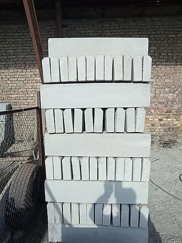 Тротуарный бордюр, Бетонный, Другие особенности, 100