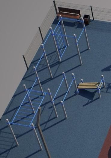 другое: Уличный комплекс для воркаута и ОФП детские площадки Описание: - — 1