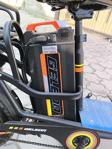 скутер с бензином: Электровелосипед — 2