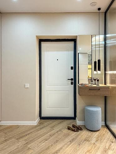 Недвижимость: 2 комнаты, 53 м², Элитка, Кок-Жар мкр Элитка, 6 этаж, Дизайнерский ремонт — 3
