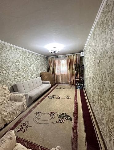 flat osh: 1 комната, 33 м², 6 мкр 104 серия, 4 этаж — 8