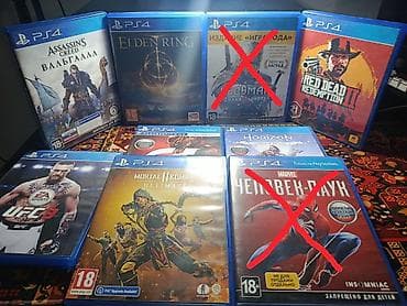 ps v: Диски для PS4 - Assassin’s Creed Valhalla - 2000 - Elden Ring- 2500 — 1