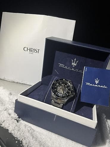 Атайын кийим: Мужские часы Maserati - Корпус и браслет из нержавеющей стали — 3