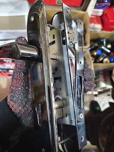 Дом и сад: Дверная ручка, Для входных дверей, Металлические, Без установки, Новый — 8