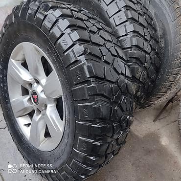 купить авто диски бу: Колеса в сборе 255 / 75 / R 17, Всесезонная, Б/у, Комплект, Внедорожные (АТ/МТ), Литые, отверстий - 6 — 1