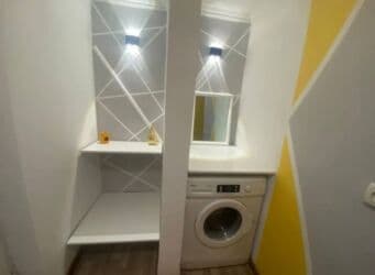 1 комнатная квартира аламедин базар: 1 комната, 29 м², Индивидуалка, 1 этаж, Евроремонт — 4