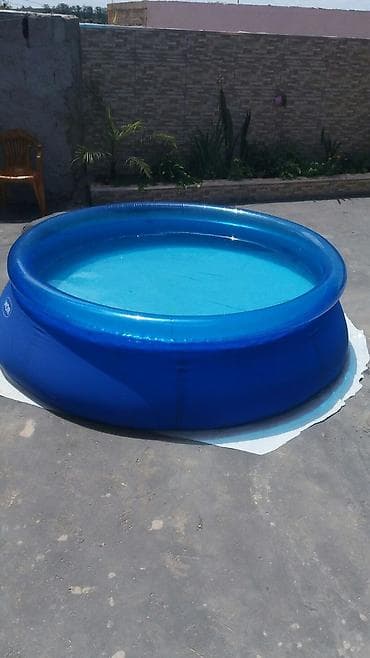 ремонт каркасных бассейнов: Надувной бассейн Intex Easy Set 244 x 61 см - Серия: Easy Set (для — 3