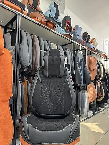 чехл: Чехлы Экокожа, С подушкой, цвет - Черный — 7