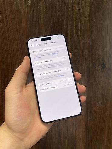 pixel 10: IPhone 15 Pro Max, Б/у, 256 ГБ, Черный, Коробка, 100 % — 5