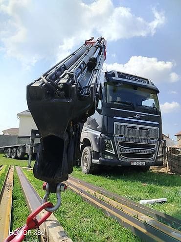 Услуги манипулятора/кран-борта на базе седельного тягача Volvo FH16