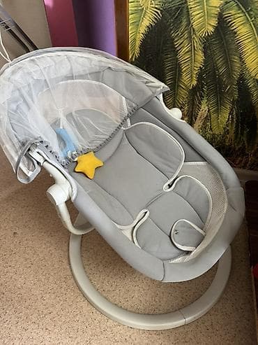 люлька электронный: Новая Детский электрический шезлонг-качалка с москитной сеткой - — 3