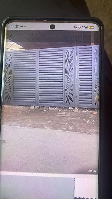 Распашные ворота: Металлические, Механические, Для частного дома, С калиткой, Оптом, Новый, Бесплатная установка — 4