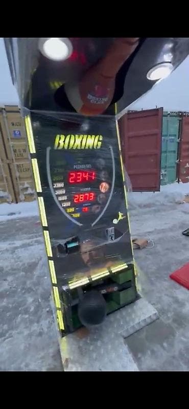 Аппараты для стирки ковров: Силомер-аттракцион «PAPA BOXER» / «BOXING» - Профессиональный — 1