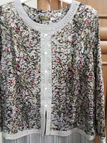 штапель узбекский фасоны платьев для дома: Продаю-новое красивое платье размер 48-50 имитация -костюма- верх из — 3