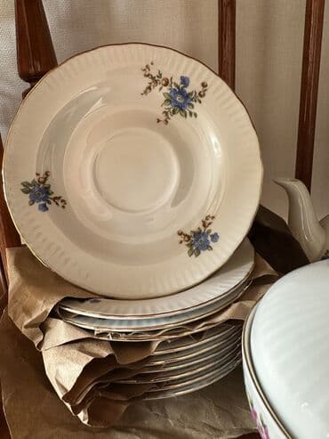 красивые посуды: Фарфор ГДР! Часть чайного сервиза «Diana” Ilmenau. Чайник большой — 6