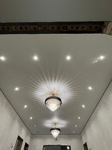 prima construction: Натяжной потолок Матовое Монтаж — 8