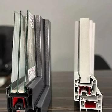 пластик установка: Окна Двери Витражи . маскитный сетки Алюминий п.р подоконник — 5