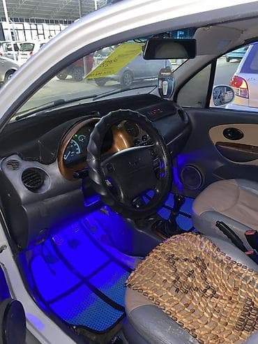 Daewoo Matiz: 2002 г., 0.8 л, Кол менен иштөөчү, Бензин, Хетчбек — 4
