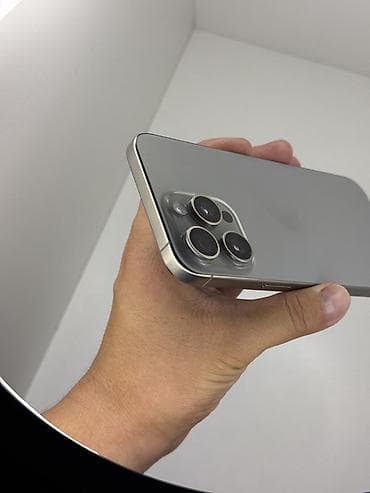 монитор 1920x1080: IPhone 15 Pro Max, Б/у, 256 ГБ, Natural Titanium, 89 % — 8