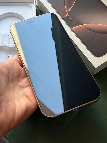 ipad apple: IPhone 16 Pro Max, Б/у, 256 ГБ, Desert Titanium, Коробка, 93 % — 4